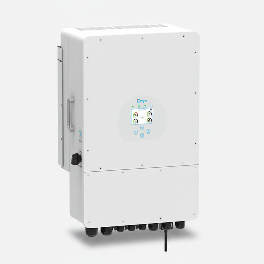 Трифазен хибриден инвертор DEYE SUN-10K-SG05LP3 с мощност 10kW, EPS изход и WiFi наблюдение.