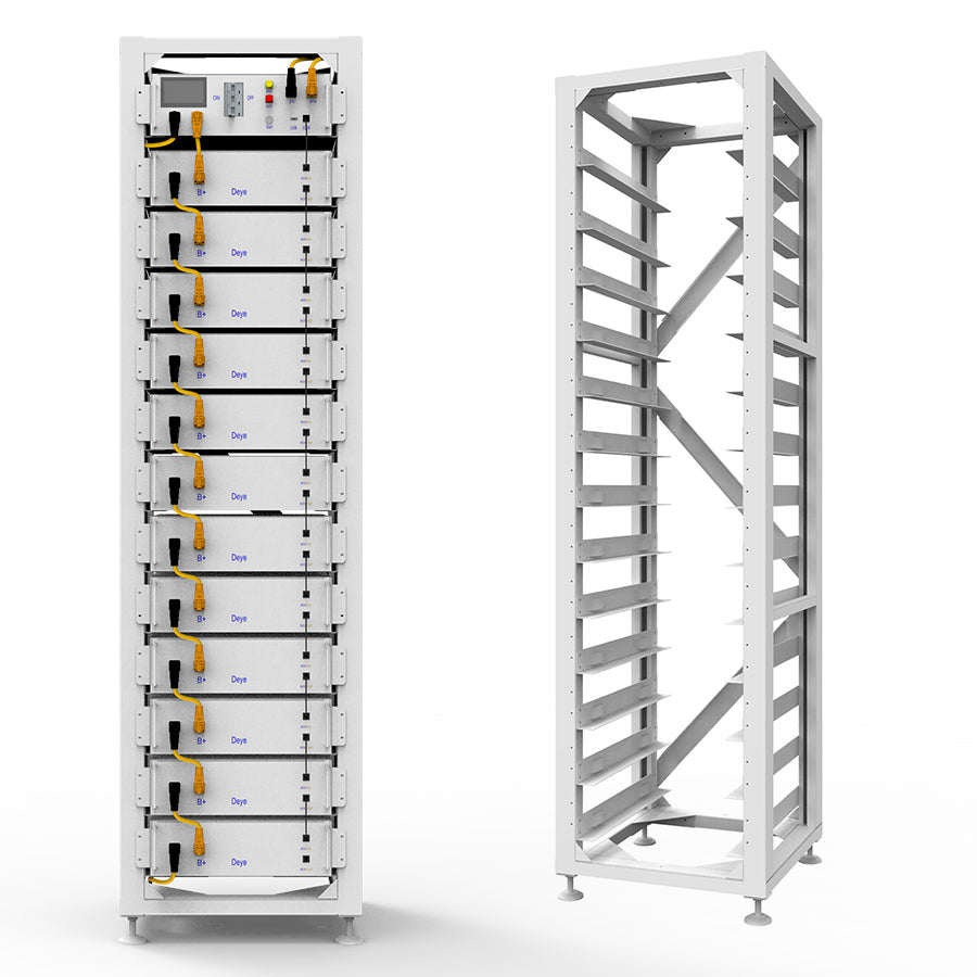 DEYE кутия rack за 12 батерии и BMS