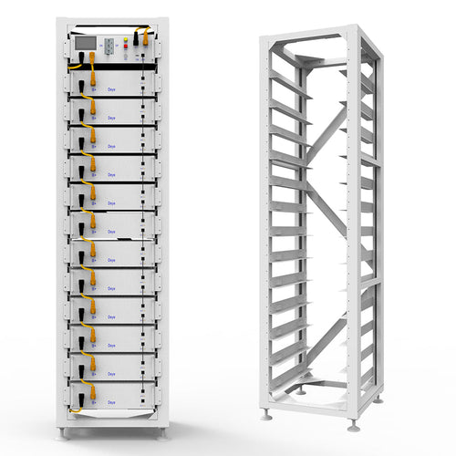 DEYE Rack Enclosure for 12 Batteries and BMS